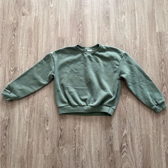 Pull&Bear Olive Crewneck Sweater - Picture 6 of 7